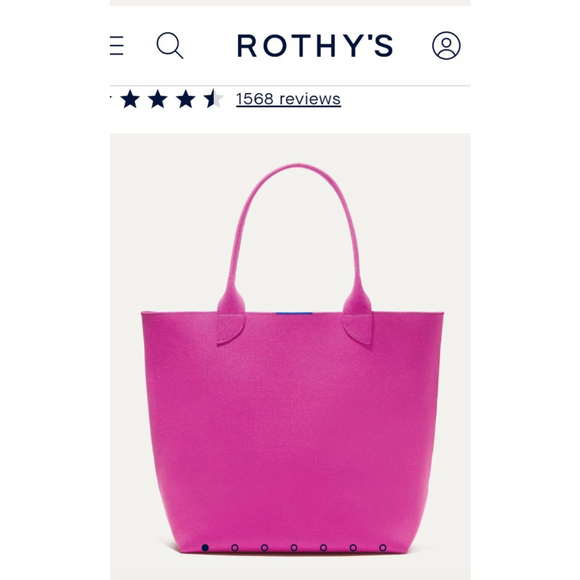 Rothy's Handbags - Rothy's Pink Lightweight Tote Bag